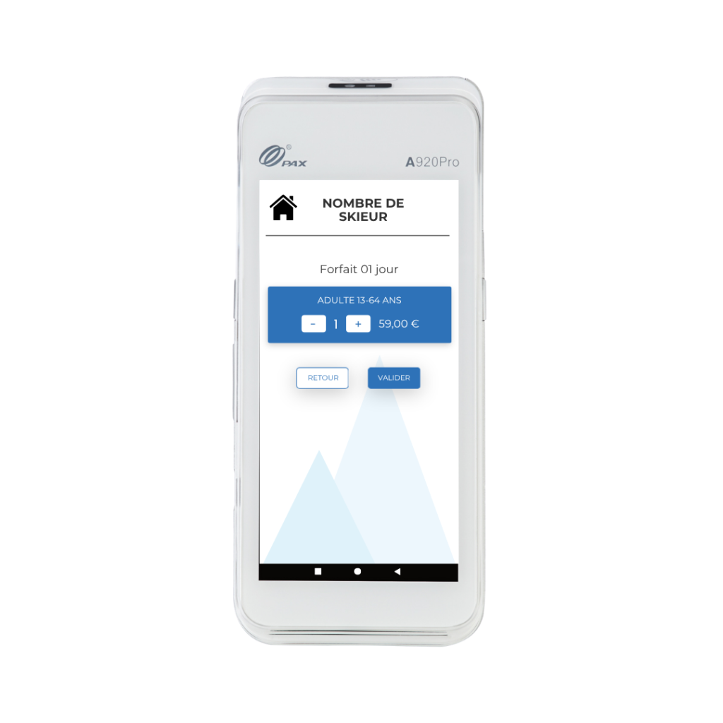 Alpigreen SKI | Application de vente de forfait de ski en mobile