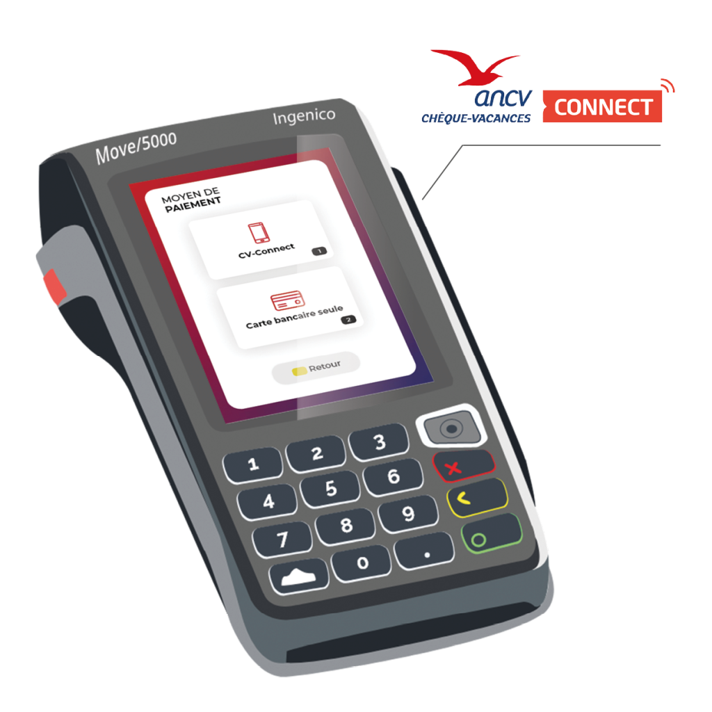 TPE avec application Chèque Vacances ANCV