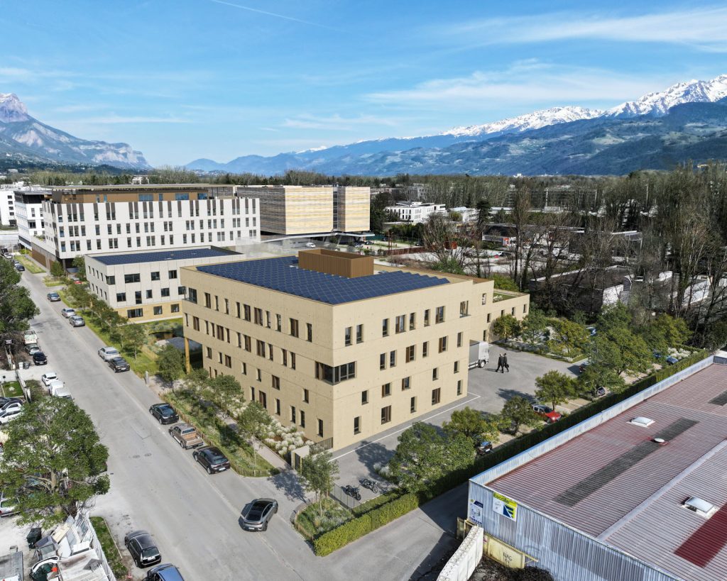 Visuel du Diderot Park ou sera héberger notre nouveau datacenter de Saint-Marti-d’Hères.